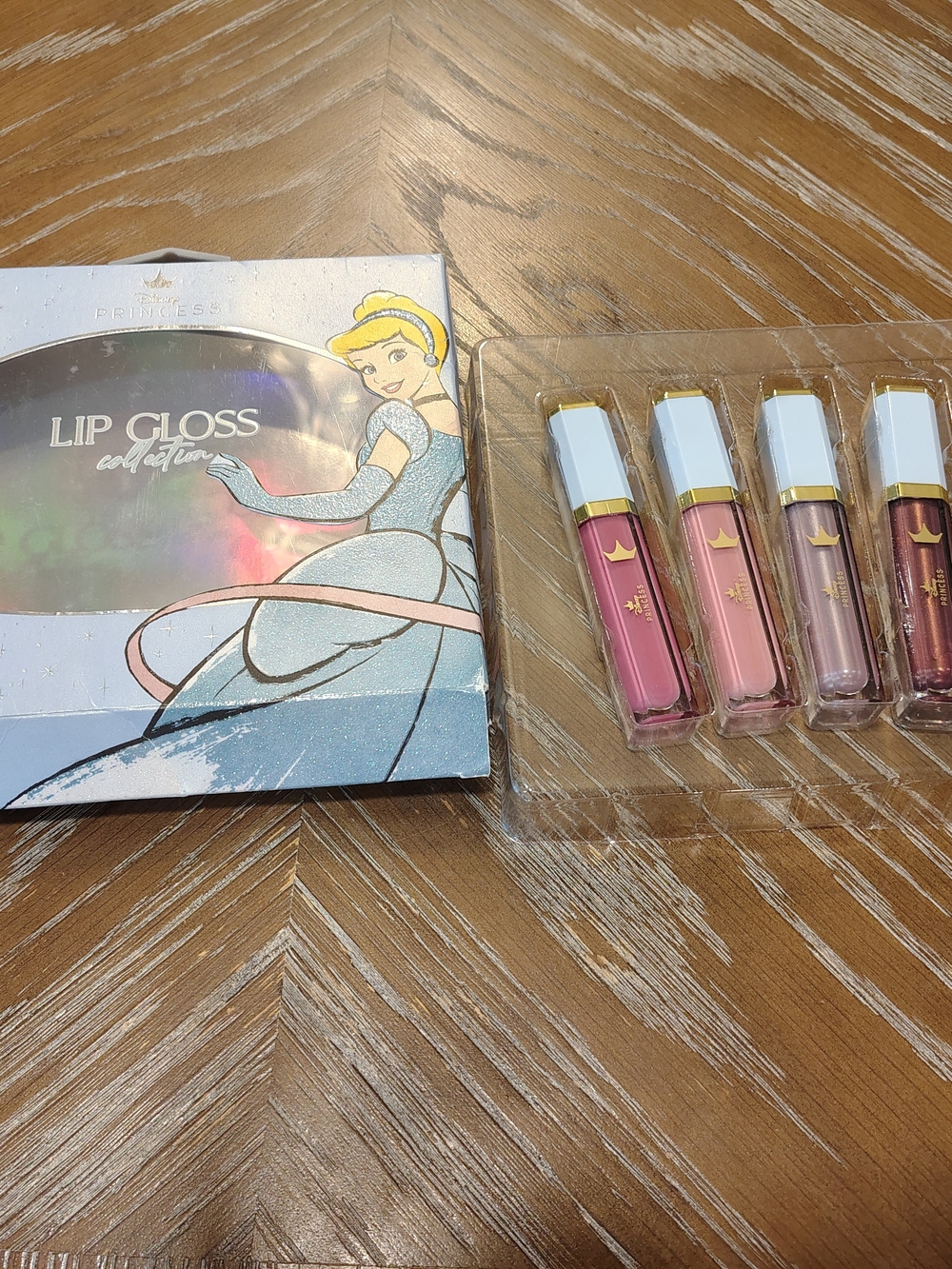 Disney Princess Lip Gloss Set - Pink & Rose Shades